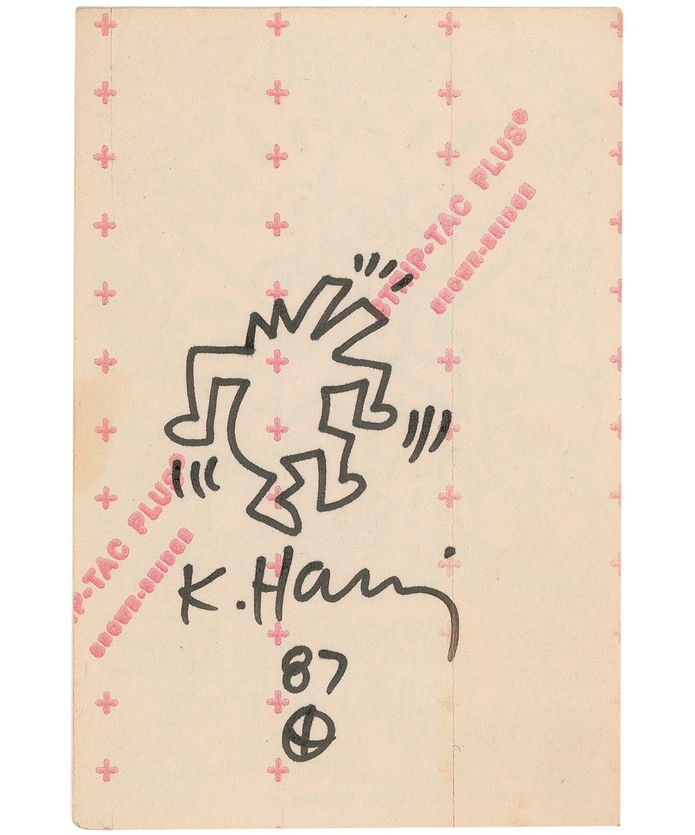 Keith Haring Sketches at Explore collection of