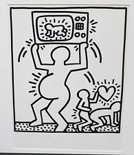 195x225 Pop Art Keith Haring Drawings From Dealers Amp Resellers For Sale Ebay - Keith Haring Sketches
