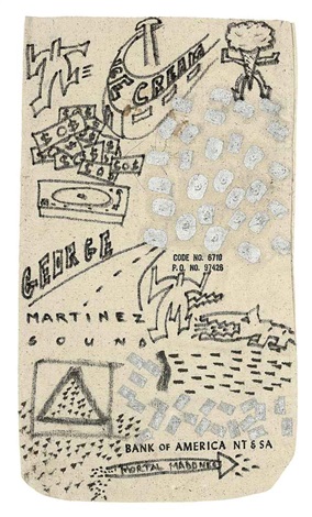 284x470 Bank Of America Money Bag Sketches 2 Others 3 Works By Keith - Keith Haring Sketches