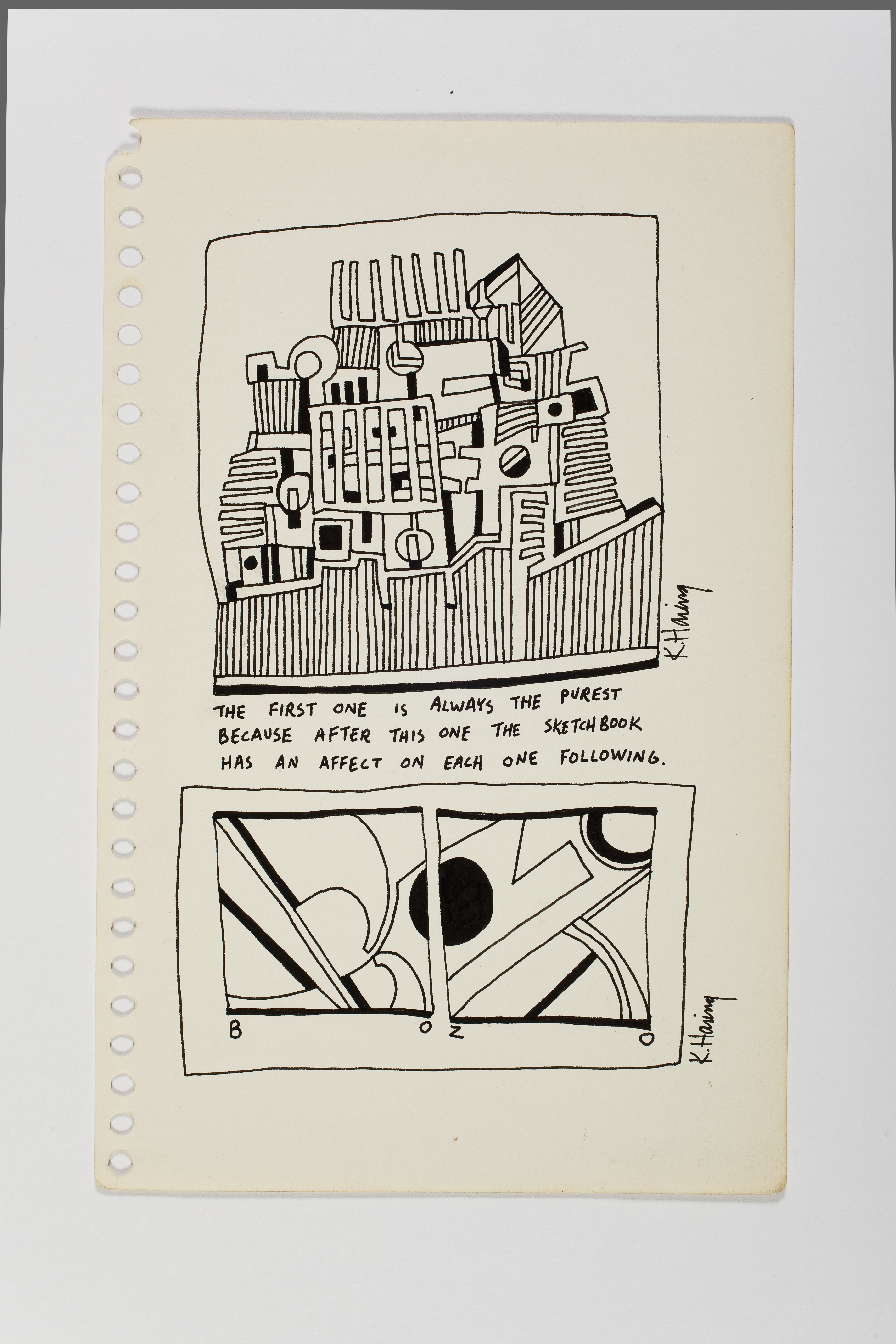 3744x5616 Go See New York Keith Haring - Keith Haring Sketches