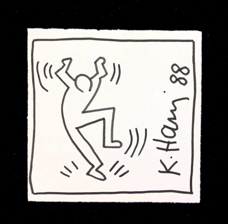 750x735 Keith Haring - Keith Haring Sketches