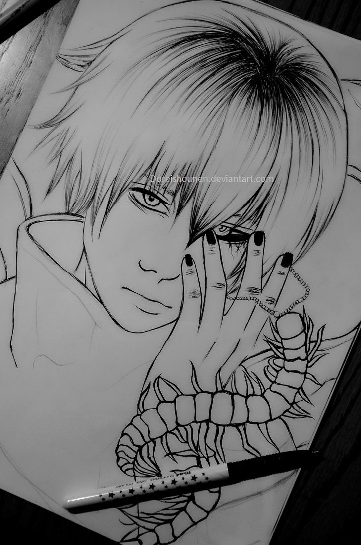 728x1098 Kaneki Ken Sketch By Doreishounen - Ken Kaneki Sketch