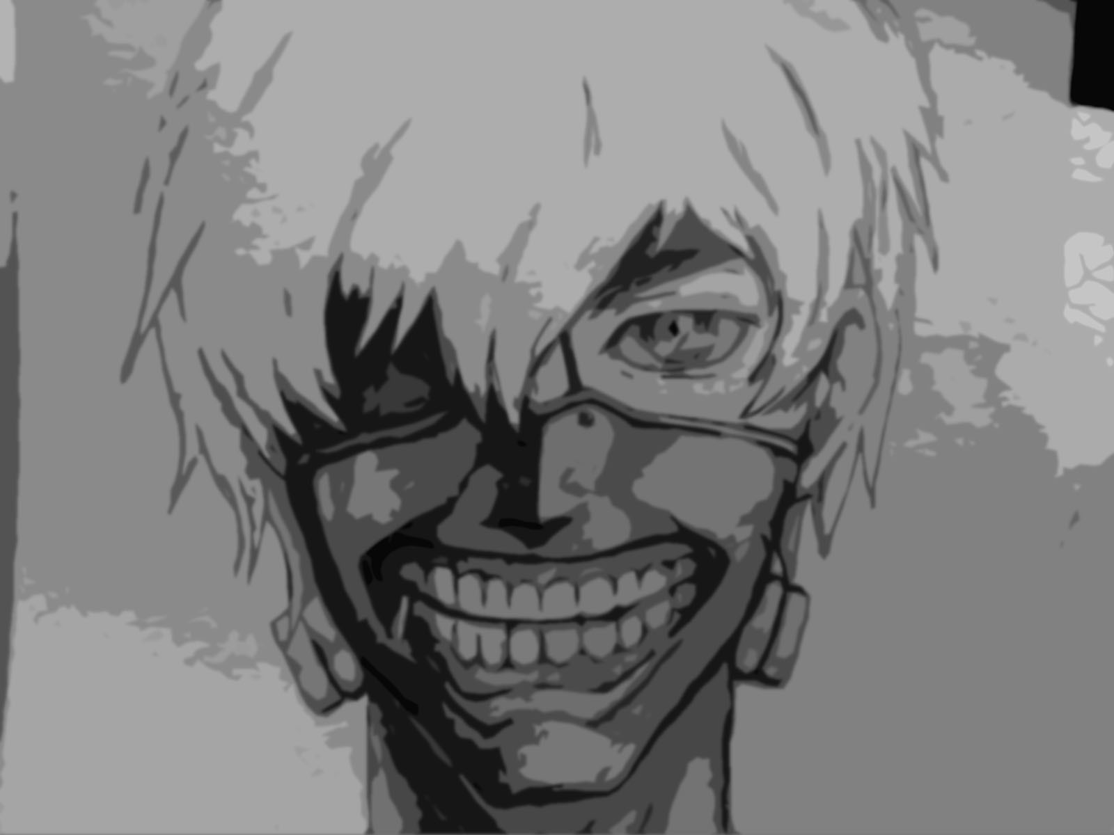 1600x1200 Duong Quach - Ken Kaneki Sketch