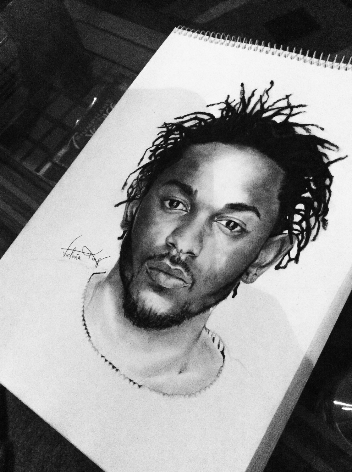 1120x1500 Kendrick Lamar On Cartridge 54artistry - Kendrick Lamar Sketch