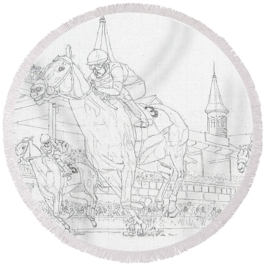 850x850 Kentucky Derby - Kentucky Derby Sketch