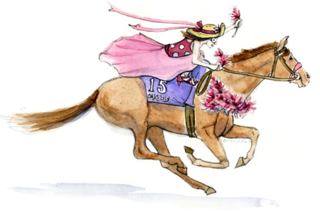 655x441 Next Rsfbpw Meeting June 19 1115 A.m. To 130 P.m - Kentucky Derby Sketch