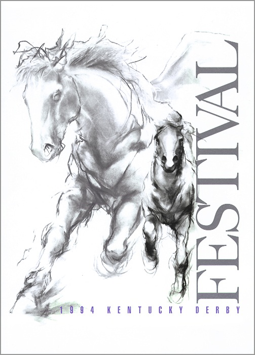 503x700 Twinspired Local Twins Create Kentucky Derby Festival Posters - Kentucky Derby Sketch