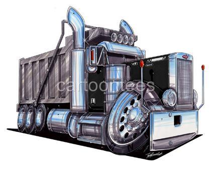 420x341 Rig Clipart Truck Dump Kenworth ~ Frames ~ Illustrations ~ Hd - Kenworth Sketch