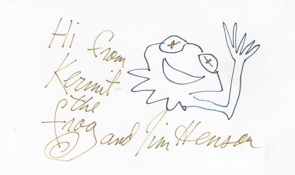 997x590 Lot Detail - Kermit Sketch