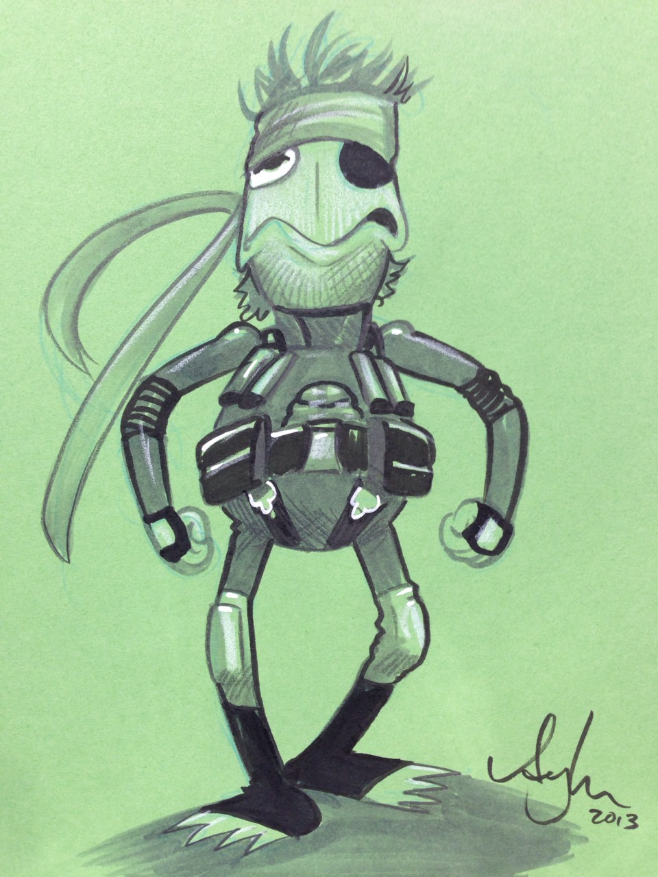 960x1280 Image - Kermit The Frog Sketch