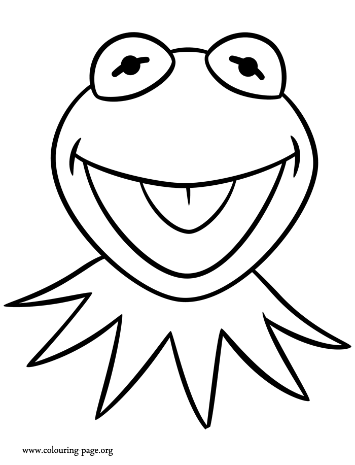 700x916 Kermit The Frog Coloring - Kermit The Frog Sketch