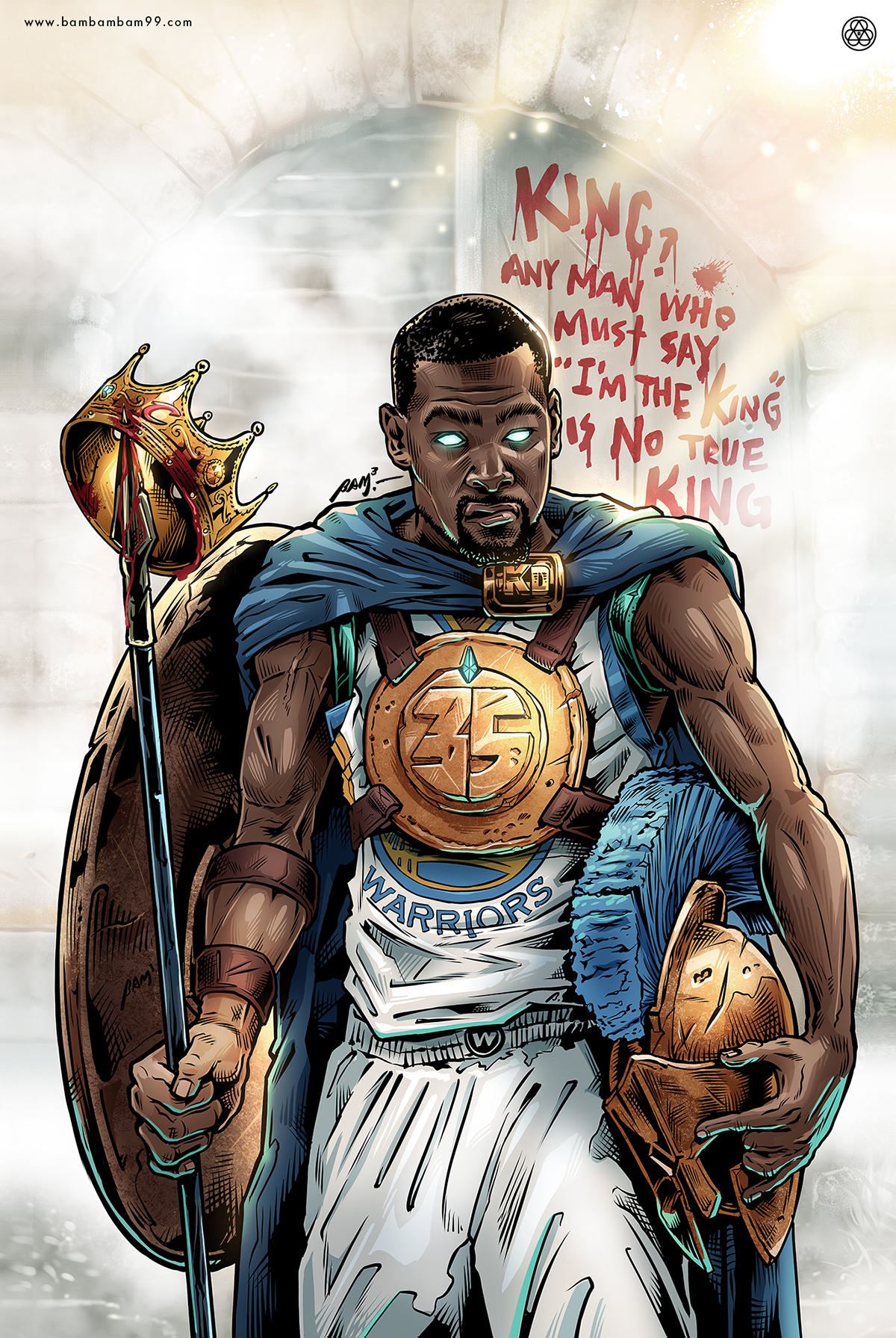 1200x1791 Kevin Durant The Kingslayer On Behance - Kevin Durant Sketch
