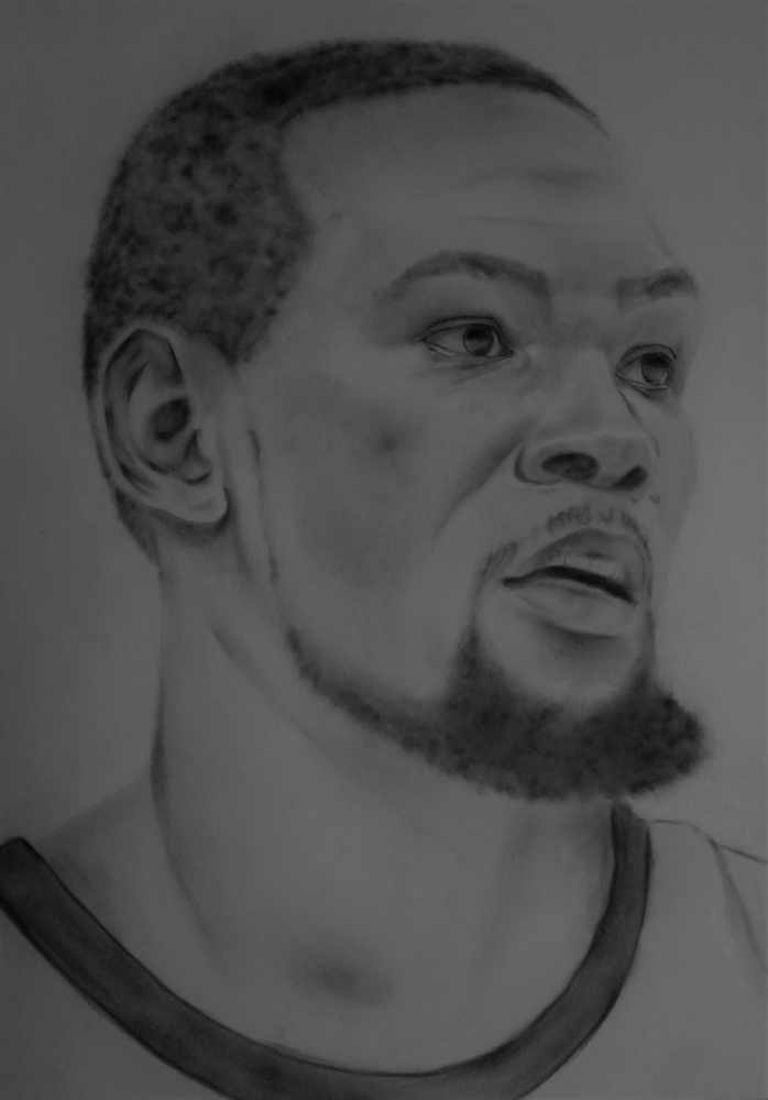 Kevin Durant Sketch at PaintingValley.com | Explore collection of Kevin ...