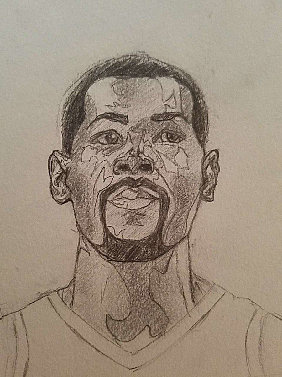 Kevin Durant Sketch at PaintingValley.com | Explore collection of Kevin ...