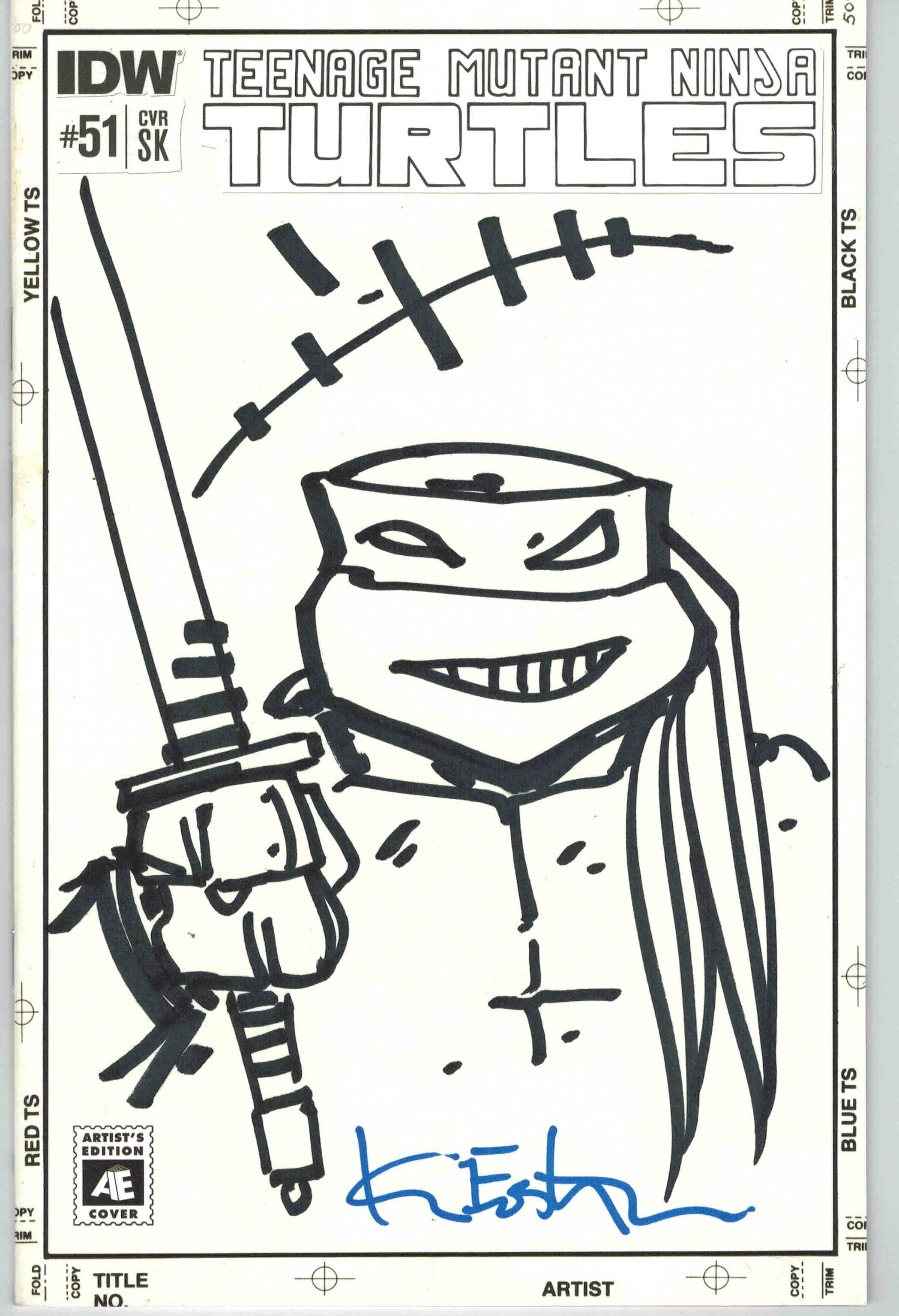 2098x3069 Teenage Mutants Ninja Turtles - Kevin Sketch
