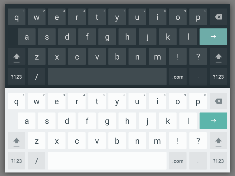 800x600 Android Tablet Keyboard Sketch Freebie - Keyboard Sketch