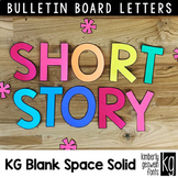 162x162 Kg Blank Space Font Personal Use By Kimberly Geswein Fonts Tpt - Kg Blank Space Sketch
