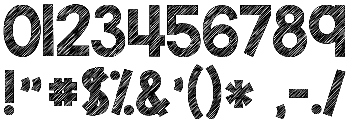 700x240 Kg Blank Space Sketch Font - Kg Blank Space Sketch