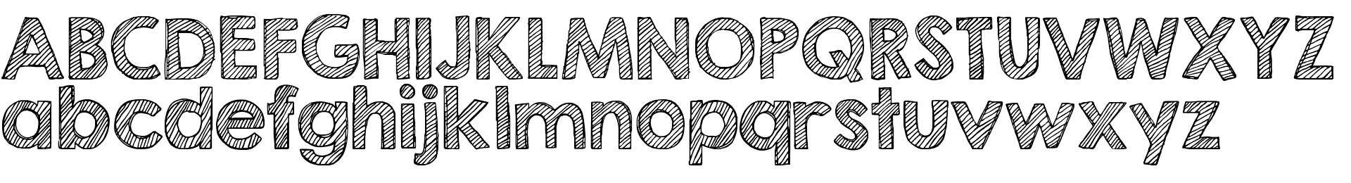 1920x260 Free Various Fonts - Kg Second Chances Sketch