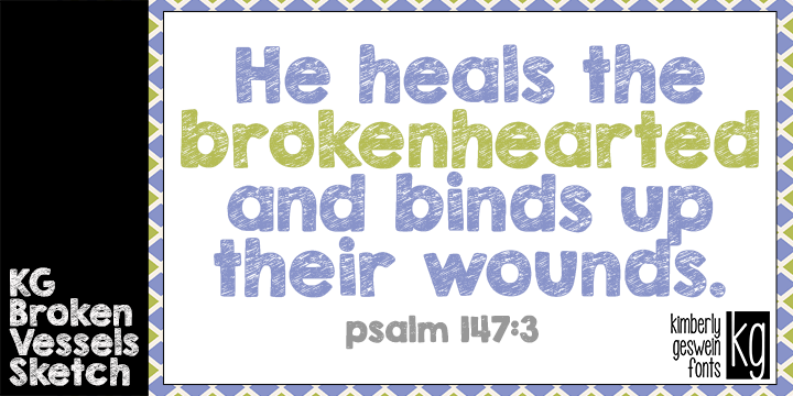 720x360 Kg Broken Vessels Sketch Font - Kg Second Chances Sketch