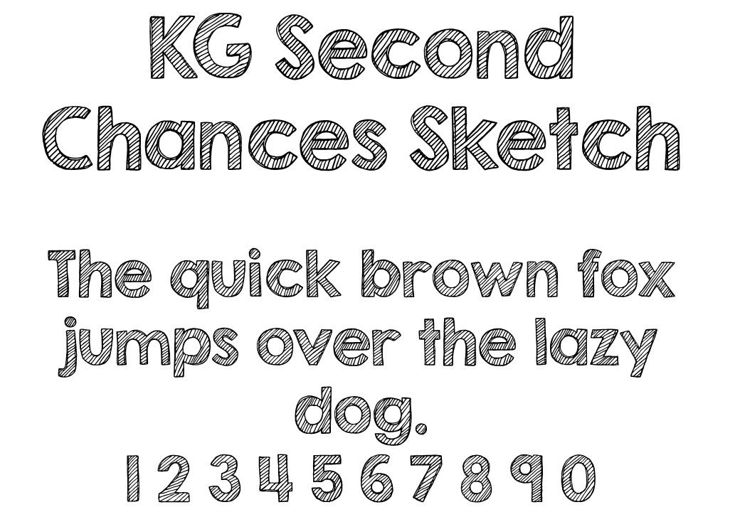 1040x720 Pin By Cindy Gopp On Fun Fonts Fonts And Classroom Decor - Kg Second Chances Sketch