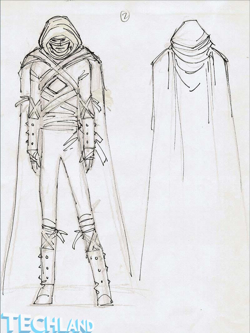 800x1062 Kick Ass Exclusive Original Sketches Of Red Mist - Kick Sketch