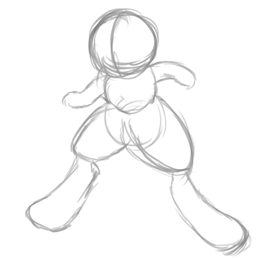 863x847 Sketch Animation First Attempt - Kick Sketch