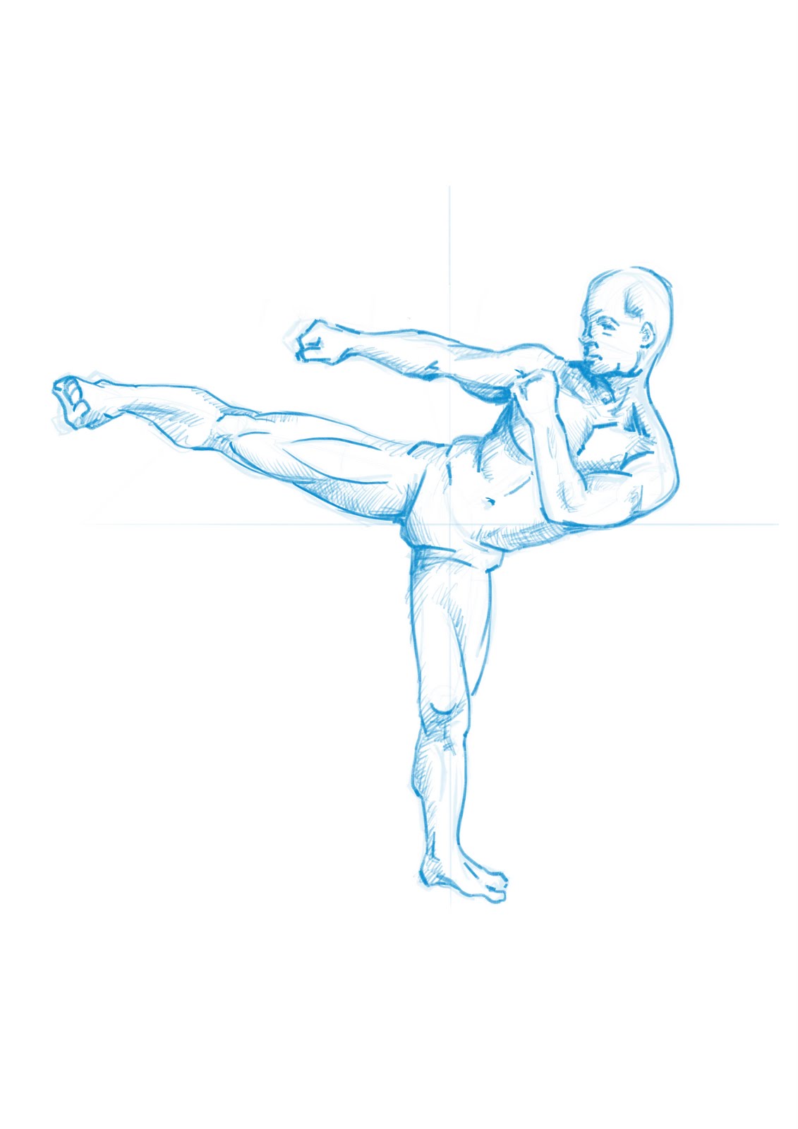 1131x1600 Kick Sketch Fran3dartist - Kick Sketch