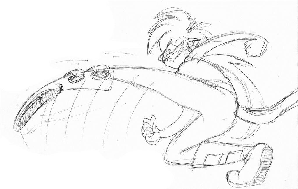 1024x651 Kick Sketch By Saphytrix - Kick Sketch