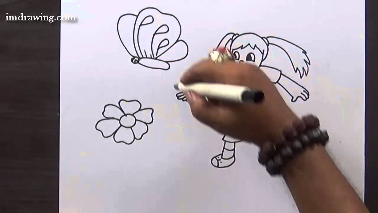 1280x720 Easy Drawing For Kid - Kid Sketch