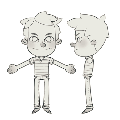 500x500 Kid Sketch By Martyisnothere - Kid Sketch