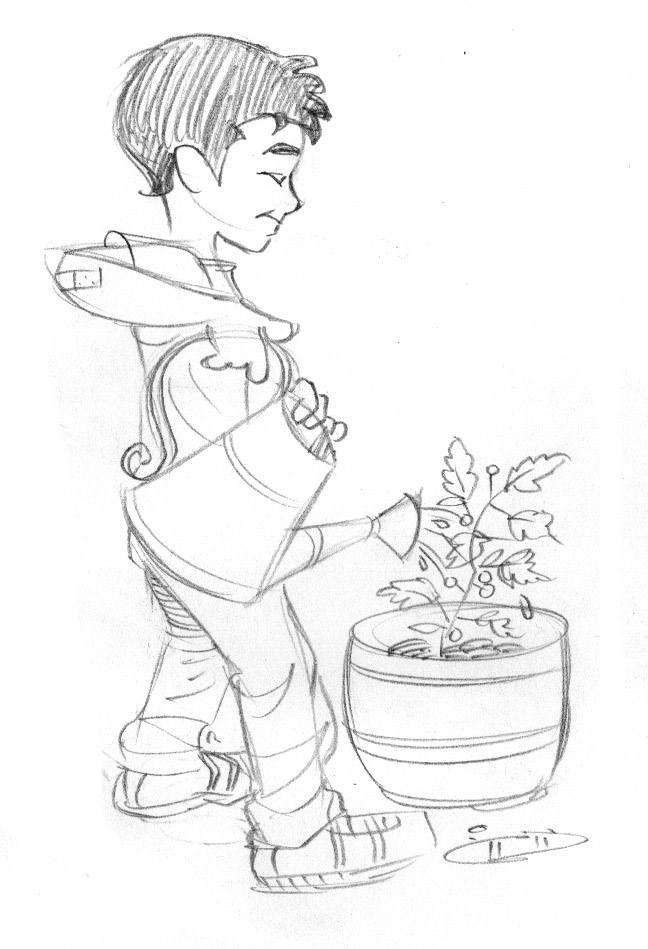 648x949 Three Men In A Tub Kid Sketch - Kid Sketch