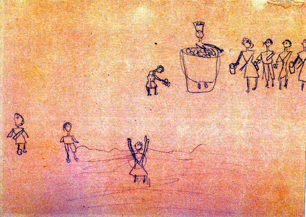 619x439 The Kids Who Lived And Drew The Holocaust Kurioso - Kids Art Sketch