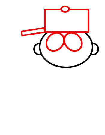 350x450 Drawing Cartoon Kids - Kids Cartoon Sketch