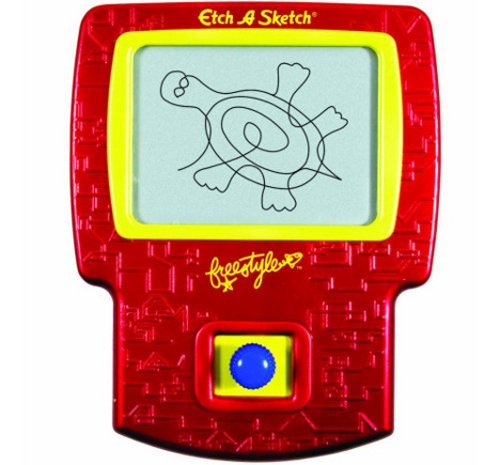 500x465 Etch A Sketch Finally Gets A Well Deserved Upgrade. Addicts (4 - Kids Etch A Sketch