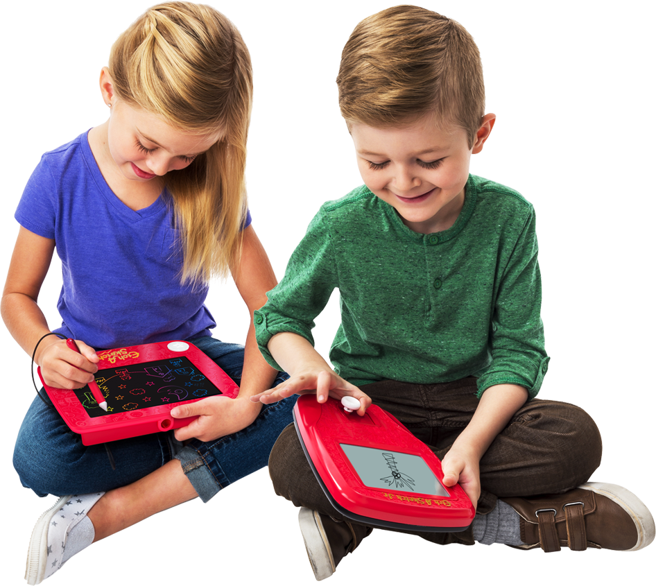 Kids Etch A Sketch at Explore collection of Kids