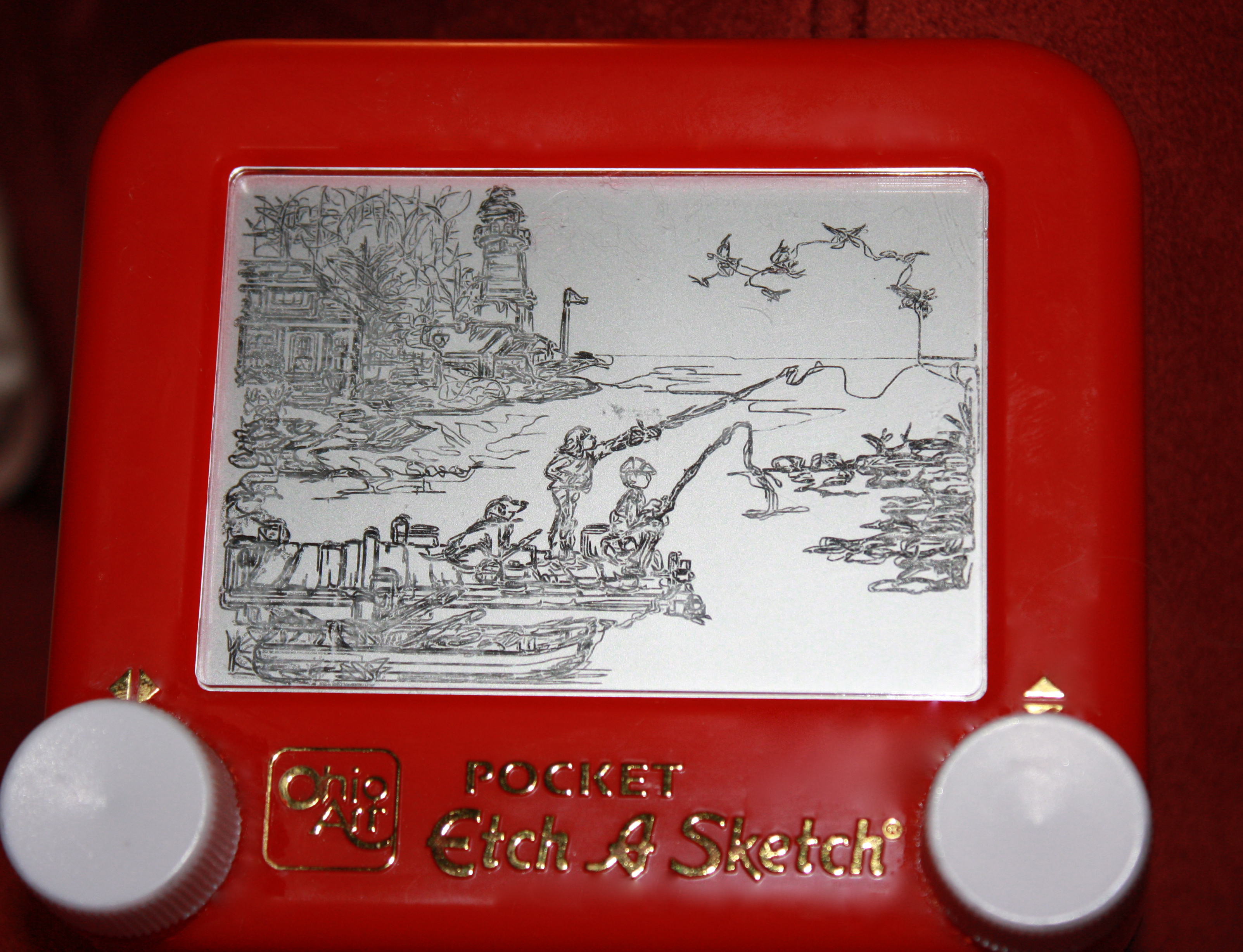 3205x2455 I Actually Really Dig Doing The Smaller Etch A Feel Free - Kids Etch A Sketch