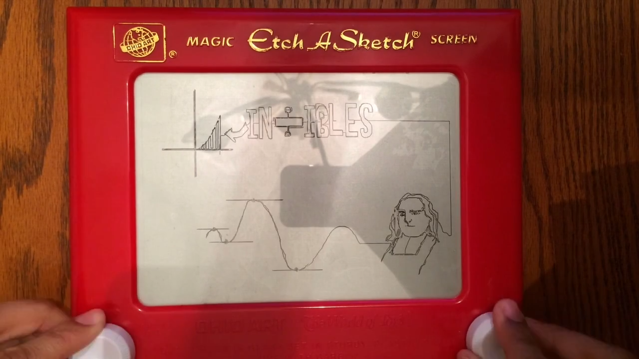 1280x720 This Etch A Sketch History Of Calculus Helped Get A Kid Into - Kids Etch A Sketch
