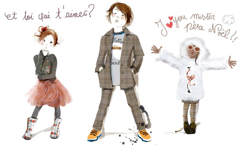 800x486 Sophie Griotto Fashion Illustrations Kids Trendland - Kids Fashion Sketch