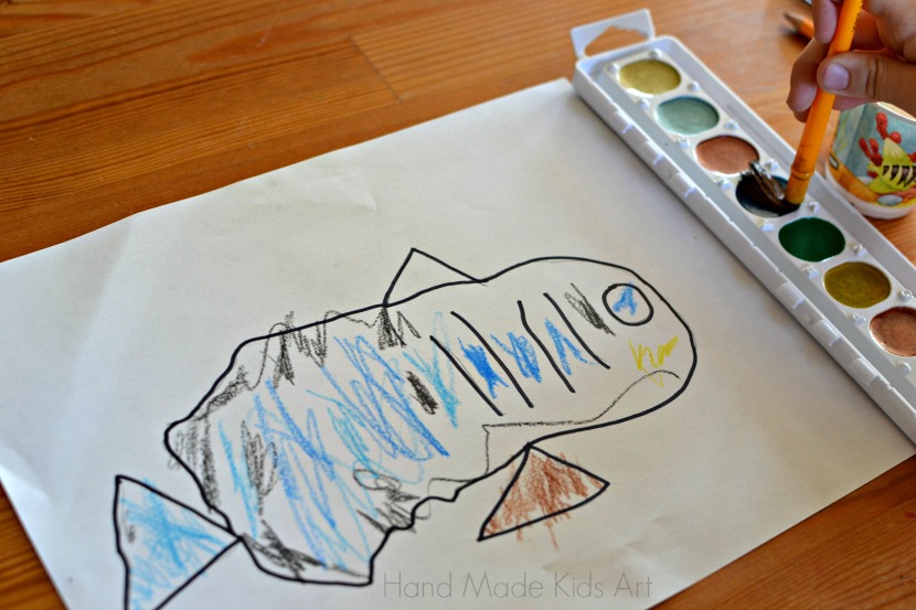830x553 Shoe Fish A Creative Drawing Idea For Kids - Kids Shoes Sketch