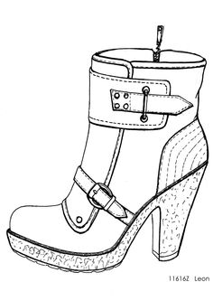 236x333 Collection Of Girls Shoe Drawing High Quality, Free Cliparts - Kids Shoes Sketch
