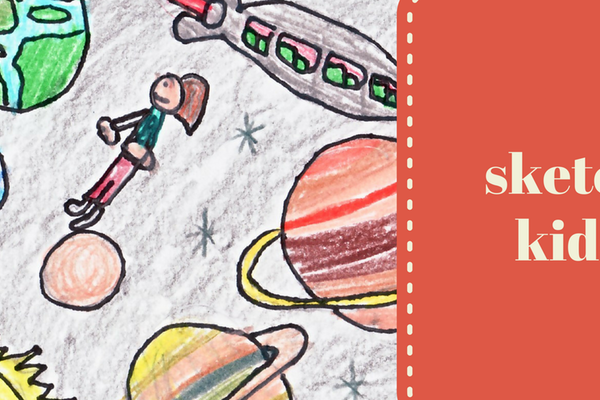 600x400 Sketch Kids - Kids Sketch Images