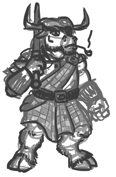 Kilt Sketch