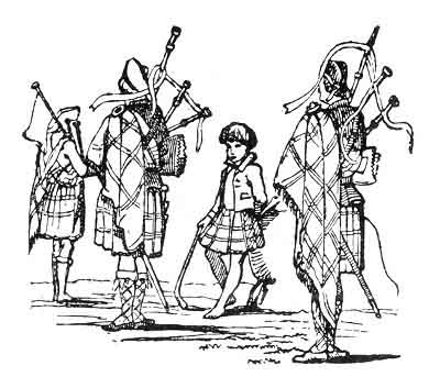 400x343 Popular Tales Of The West Highlands Vol. Iv Dress - Kilt Sketch