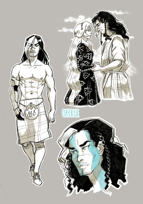 500x713 Man Wearing Kilt Tumblr - Kilt Sketch