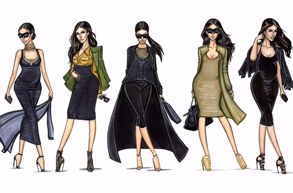 600x395 Kim Kardashian West On Twitter So Excited @mr Ponyyboyy Is - Kim Kardashian Sketch
