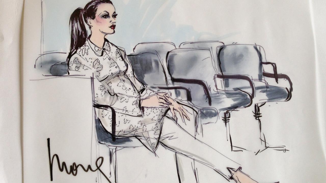 1280x720 Kim Kardashian Divorce Hearing No Settlement - Kim Kardashian Sketch