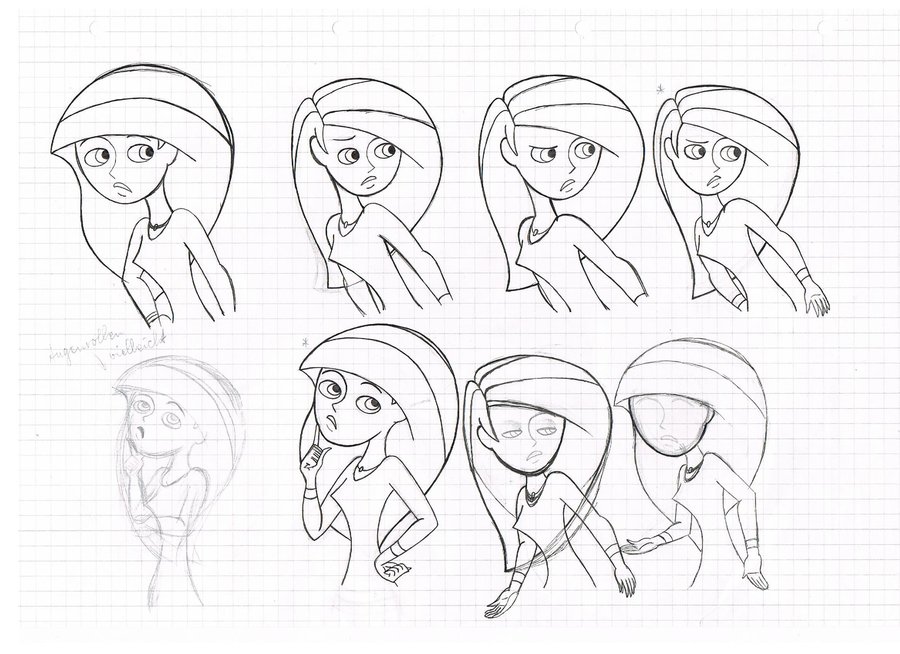 900x654 Kim Possible Testversion 2 Sketch 1 By Drakebyrs - Kim Possible Sketch