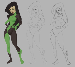 320x287 Kimpossible Drawings On Paigeeworld. Pictures Of Kimpossible - Kim Possible Sketch