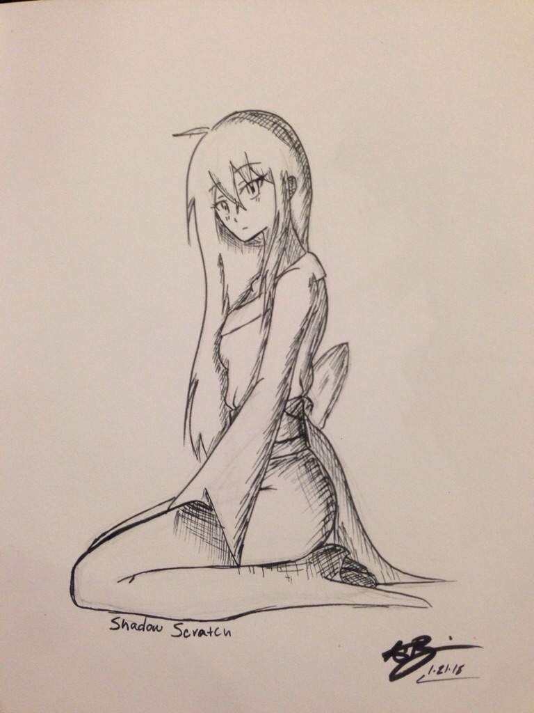 768x1024 Hiyori Kimono Sketch Noragami Amino - Kimono Sketch